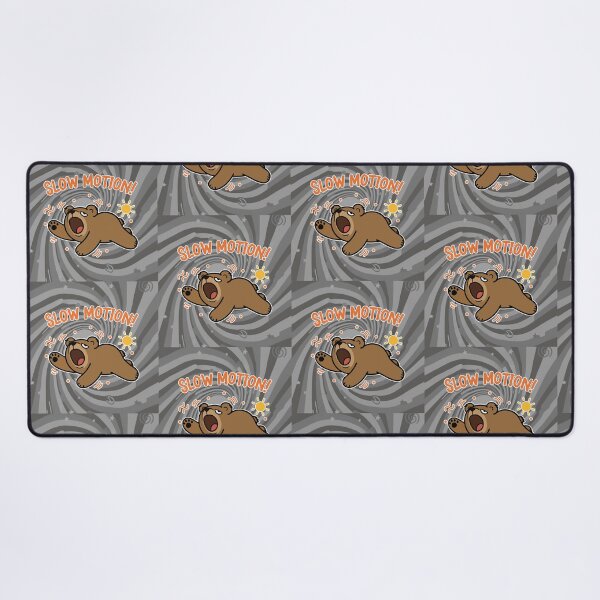 Item preview, Slow Motion! Lazy Brown Bear Cartoon designed and sold by Taridesign.