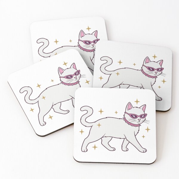Item preview, Cool Heartbreaker Cat Dressed in Soft Rebellion designed and sold by CompassionVibes.
