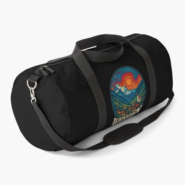 Item preview, Wengen Switzerland Trippy Travel designed and sold by TomFrontierArt.