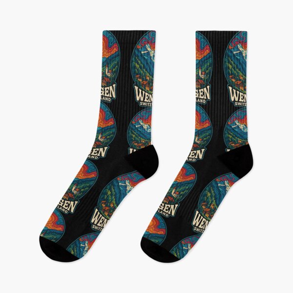 Item preview, Wengen Switzerland Trippy Travel designed and sold by TomFrontierArt.