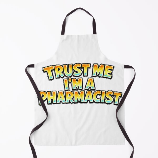 Item preview, TRUST ME I’M A PHARMACIST – hand drawn childlike typography designed and sold by Mac Sketches.