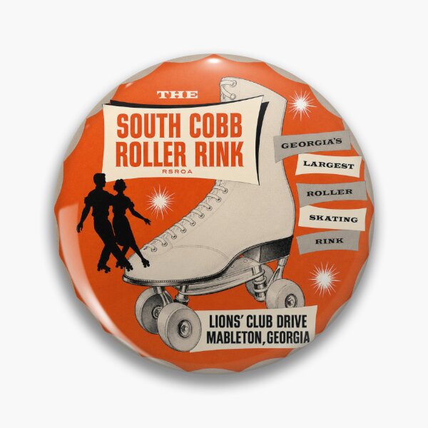 Item preview, The South Cobb Roller Rink Mableton Georgia Roller Skating Rink Sticker Decal Label designed and sold by tislord.