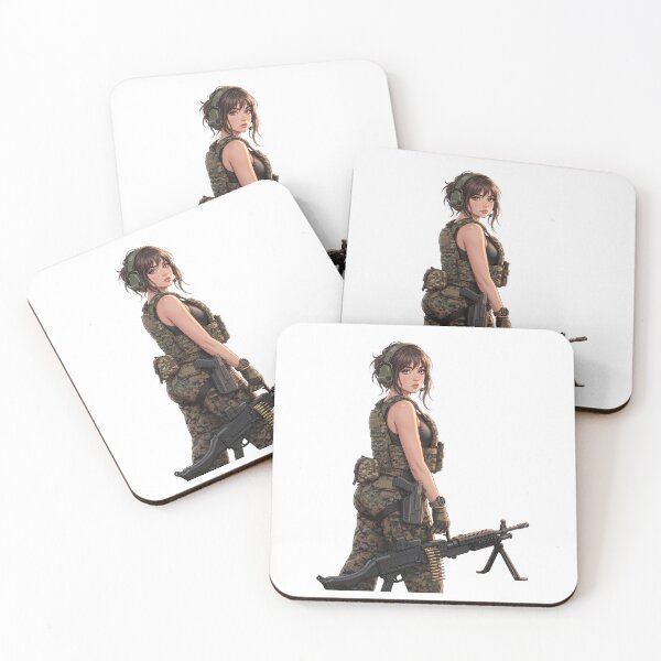 Item preview, Machine Gun Girl designed and sold by RAWLIFEGRAPHIC.