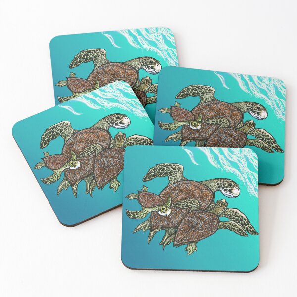 Item preview, Honu Family designed and sold by R.M. Tembreull.