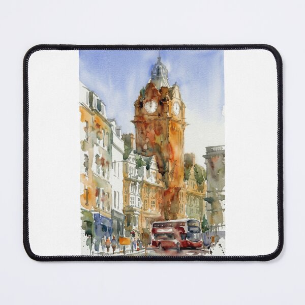 Item preview, Edinburgh Princes Street Clock Tower designed and sold by caracatita75.