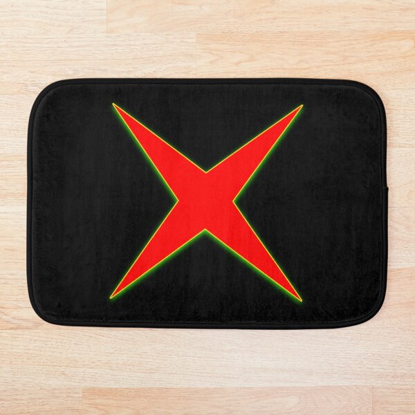Item preview, Red Gold and Green X designed and sold by Wolf Wendigo.