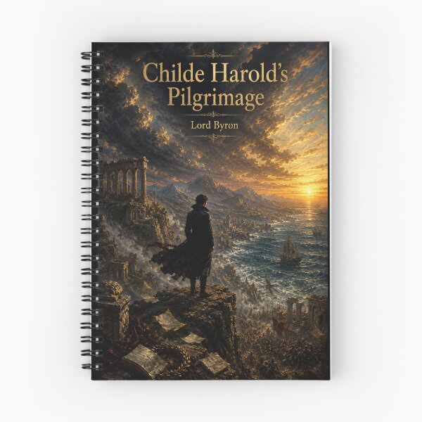 Item preview, Childe Harold's Pilgrimage - Lord Byron - Poetry lovers - British Culture designed and sold by Substance_life.