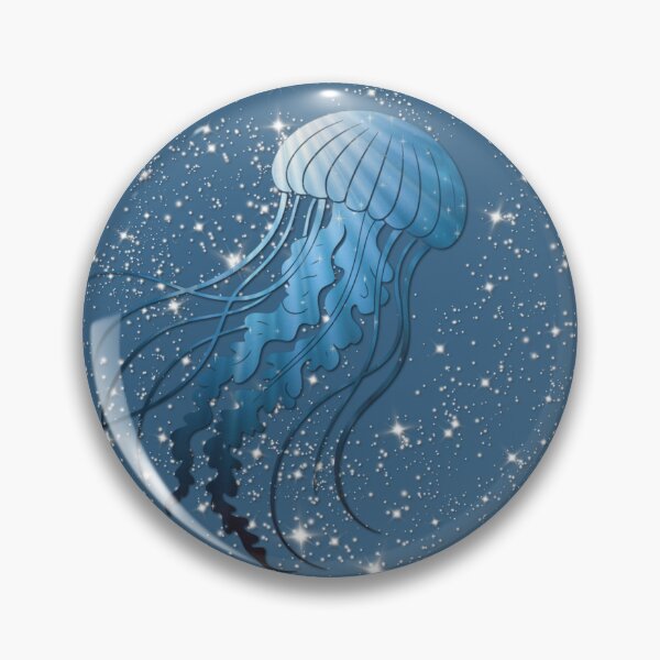 Item preview, Jellyfish Cosmic Sea Art Light Ray designed and sold by 3DDesignSpot.