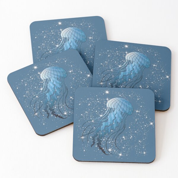 Item preview, Jellyfish Cosmic Sea Art Light Ray designed and sold by 3DDesignSpot.