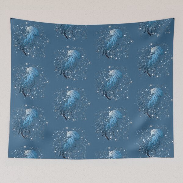 Item preview, Jellyfish Cosmic Sea Art Light Ray designed and sold by 3DDesignSpot.