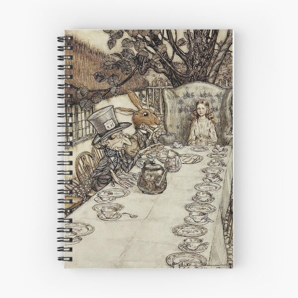 Item preview, Mad Tea Party - Arthur Rackham - Alice in Wonderland Vintage Tea Party Art for Fantasy Lovers designed and sold by RickE.