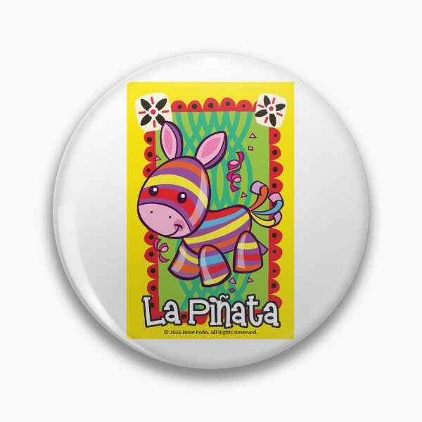 Item preview, Pinata character card from Lotelandia designed and sold by LotelandiaShop.