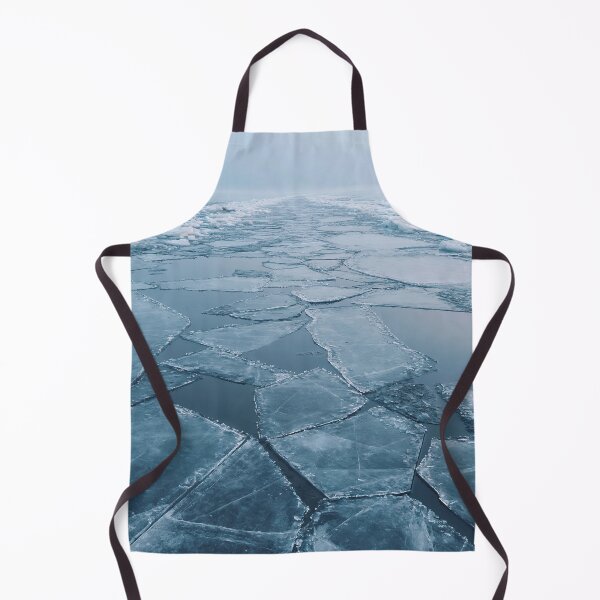 Item preview, Frozen Lake Ice Floes Aerial View designed and sold by Visual Foundry.