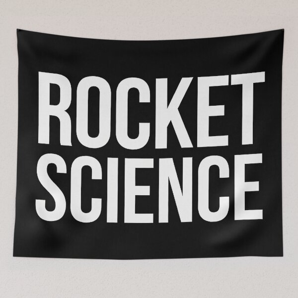 Item preview, ROCKET SCIENCE designed and sold by 50-Fifty.