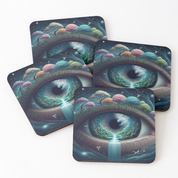Item preview, Cosmic Eye – Surreal Nature Universe Vision designed and sold by Dogandesighn.