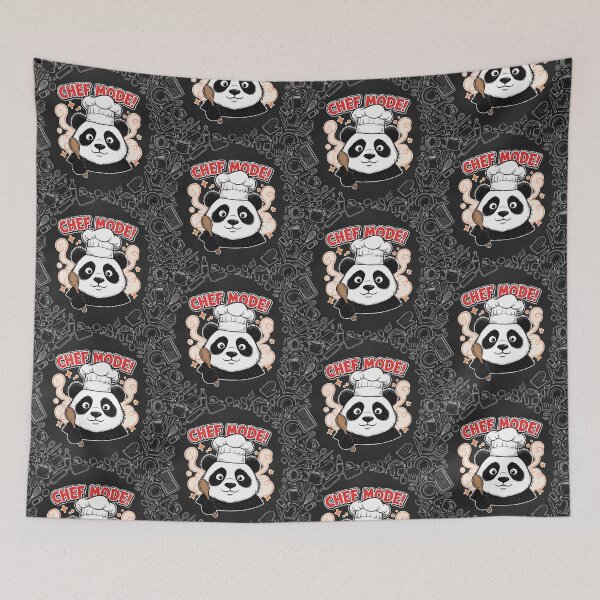 Item preview, Chef Mode! Panda Cook Cartoon designed and sold by Taridesign.