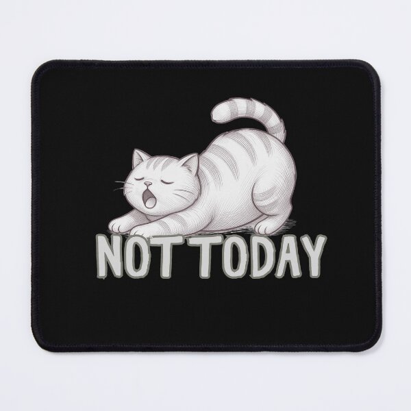 Item preview, Not Today Burrito Cat Design designed and sold by AdicretorDesign.