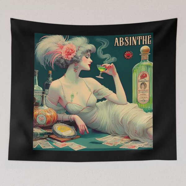 Item preview, relaxing while drinks with beauty designed and sold by chancecasper.