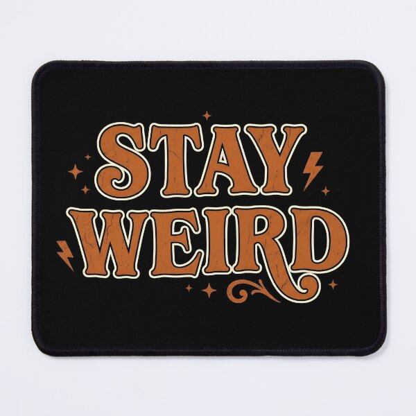 Item preview, Stay Weird Retro 70s Groovy Typography - Vintage  designed and sold by Hamza25const.