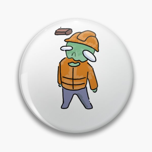 Item preview, Construction Zombie designed and sold by WormFoodArts.