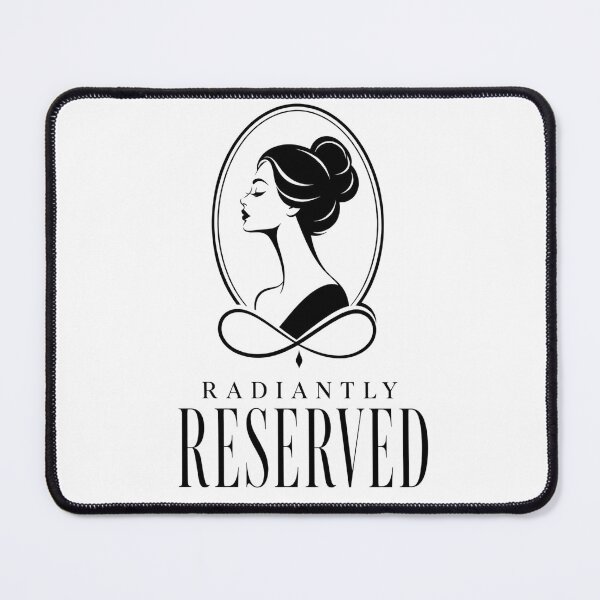 Item preview, Radiantly Reserved Elegant Introvert Woman Design designed and sold by Lyfeinsights.
