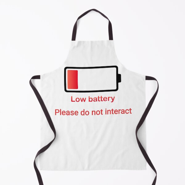 Item preview, Low Battery Please Do Not Interact designed and sold by Digitaload.
