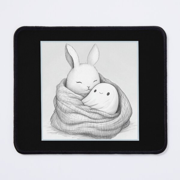 Item preview, Bunny and Ghost designed and sold by Panic Jewelry & Things.