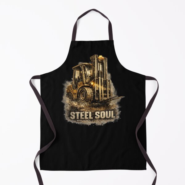 Item preview, Steel Soul Industrial Forklift Artwork designed and sold by RetroNibylander.