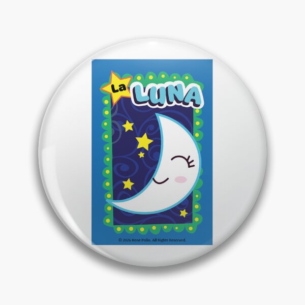 Item preview, Luna character card from Lotelandia designed and sold by LotelandiaShop.