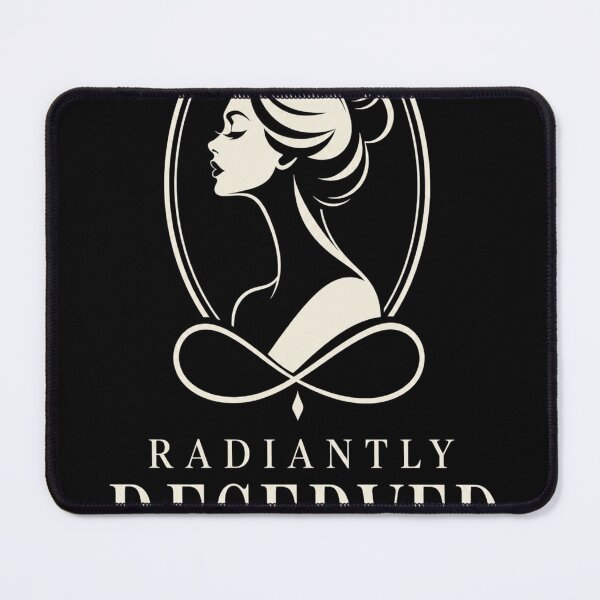 Item preview, Radiantly Reserved Elegant Introvert Woman Design designed and sold by Lyfeinsights.
