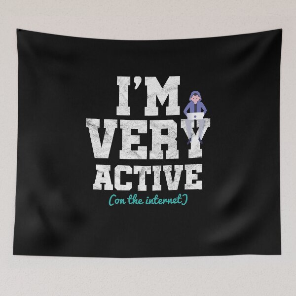 Item preview, I'm Very Active designed and sold by TomGiantDesigns.