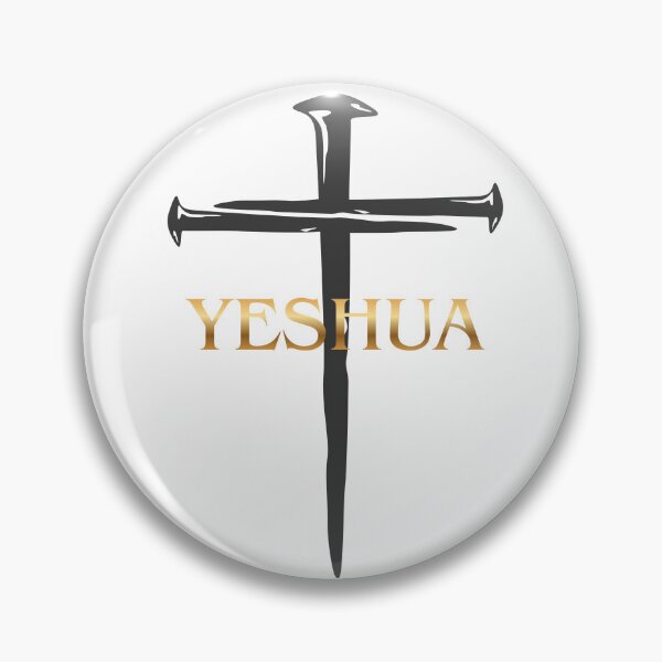 Item preview, Yeshua Nail Cross - Golden Faith Design designed and sold by 1WayLearn.