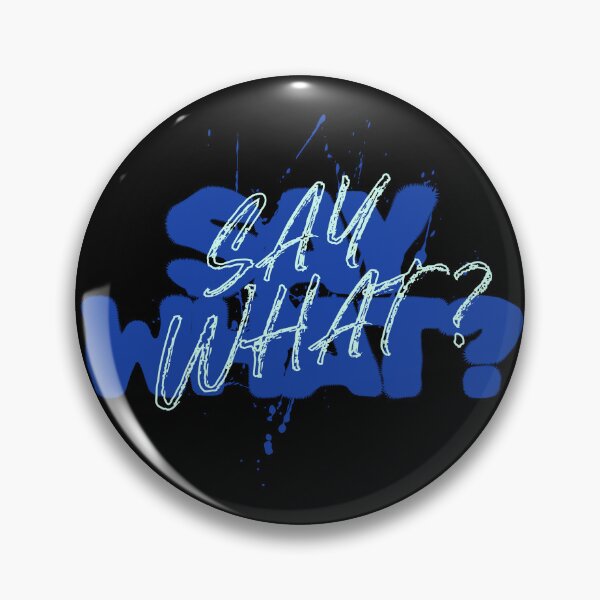 Item preview, Say What? Graffiti Splatter Urban Streetwear Graphic Tee Word Art designed and sold by PryntedLabs.