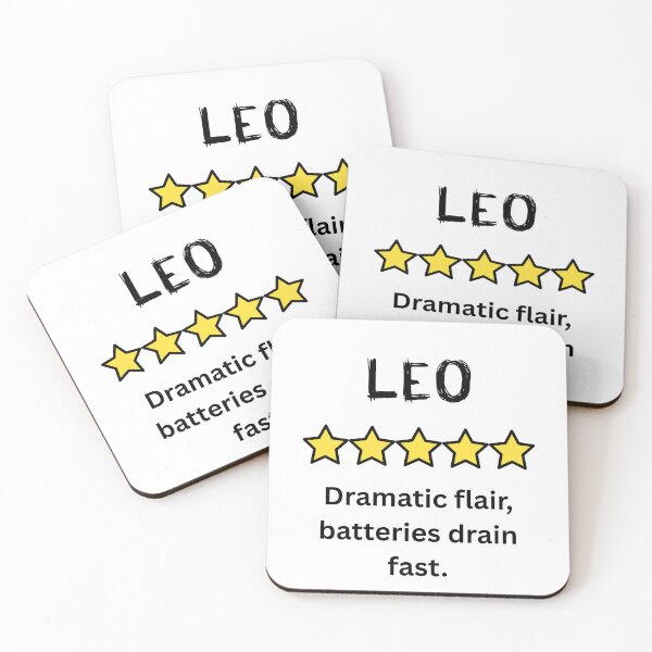 Item preview, Funny Leo Rating with Symbol & Quote - Gratitude Longitude designed and sold by GratitudeLongitude.