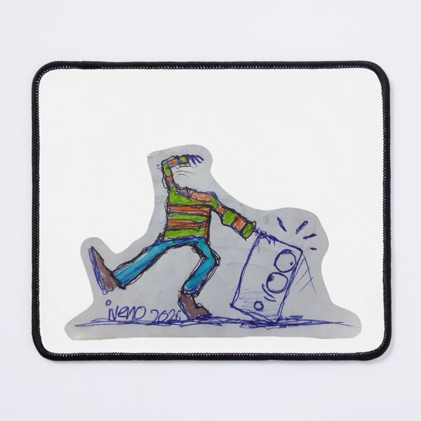 Item preview, Smarty leaning over and almost falls  designed and sold by iveno.