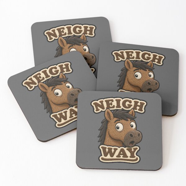 Item preview, Neigh Way Funny Horse Meme designed and sold by IGLCreative.