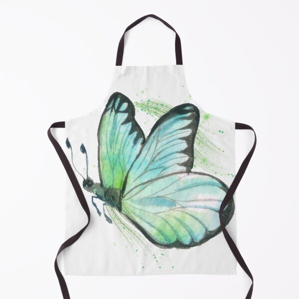 Item preview, Mystical Green Blue Butterfly Art designed and sold by Cutethings3.