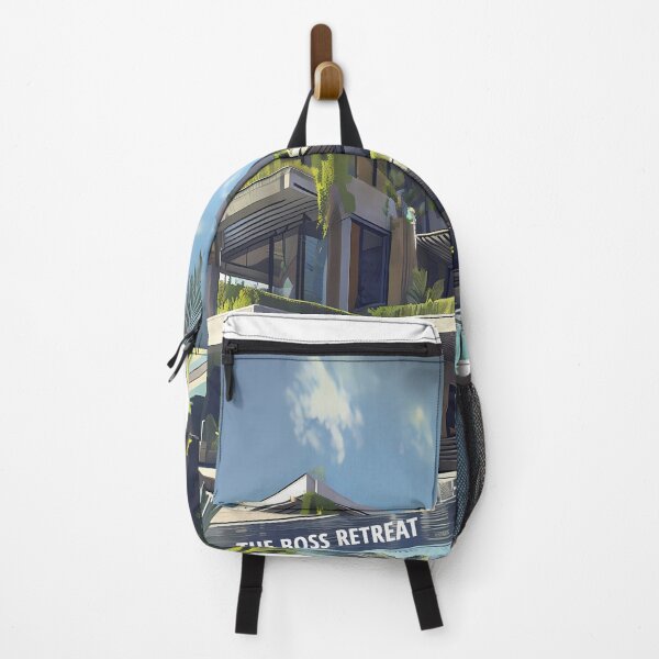 Item preview, THE BOSS RETREAT - Modern Tropical Villa Art designed and sold by Modern Nest Art.