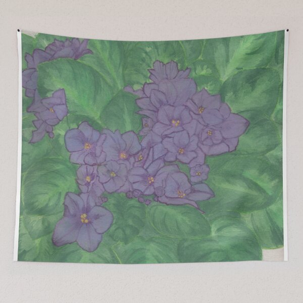 Item preview, African Violets designed and sold by Sera Plaine.