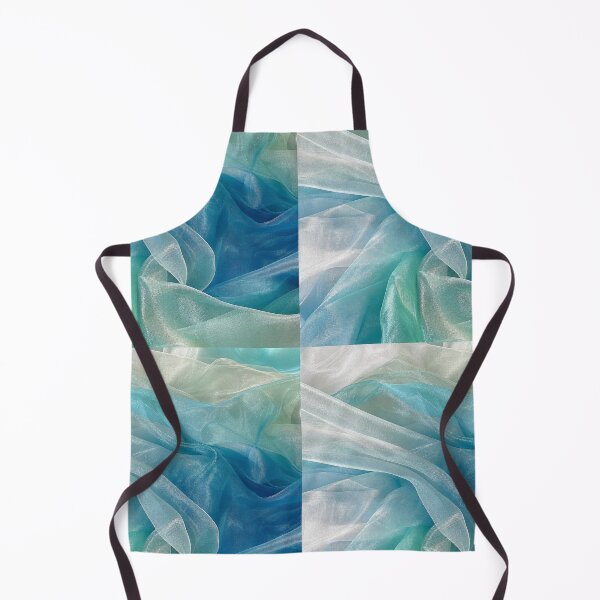 Item preview, Coastal Translucent Sheer Fabric Flow designed and sold by frumixart.