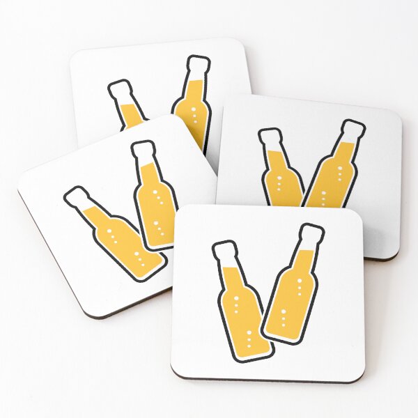 Item preview, 2 Toasting Bottles (Beer / Lemonade / Soft Drink / POS 2C) designed and sold by MrFaulbaum.