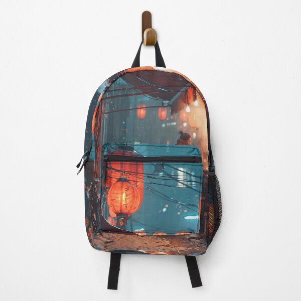 Item preview, Snowy Asian Street Food Vendor designed and sold by Visual Foundry.