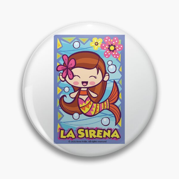 Item preview, Sirena character card from Lotelandia designed and sold by LotelandiaShop.
