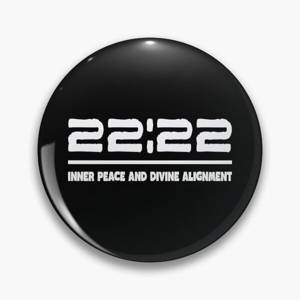 Item preview, 2222 Inner Peace and Divine Alignment Sign designed and sold by vtspatial.