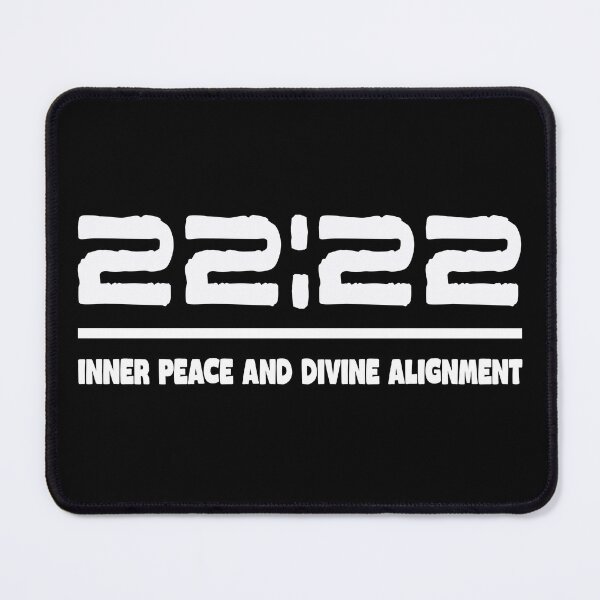 Item preview, 2222 Inner Peace and Divine Alignment Sign designed and sold by vtspatial.