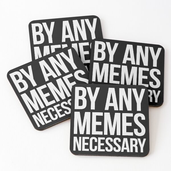 Item preview, BY ANY MEMES NECESSARY designed and sold by 50-Fifty.