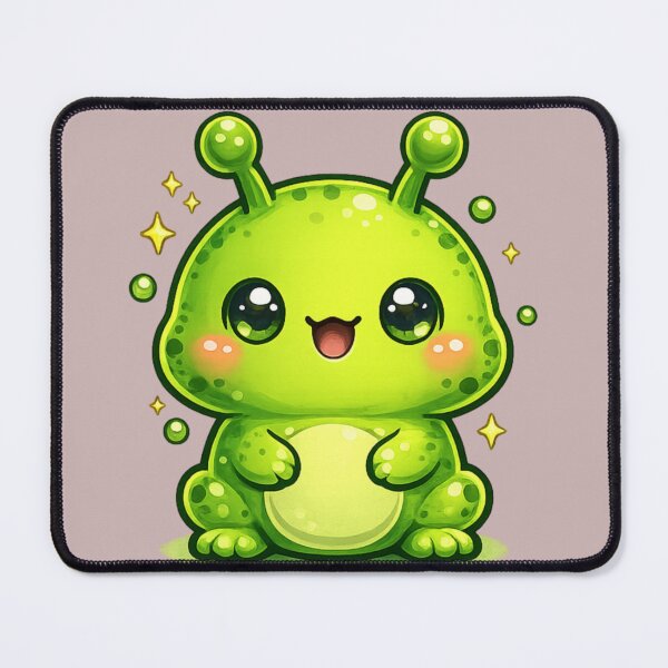 Item preview, Cute green alien cartoon design. designed and sold by arifali786.