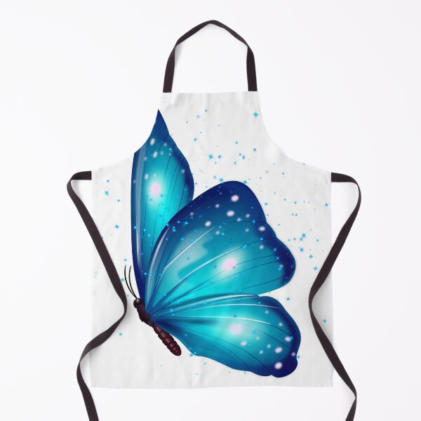 Item preview, Glowing Blue Butterfly Fantasy Art designed and sold by Cutethings3.