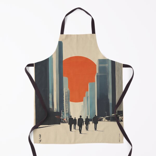 Item preview, Tokyo Buildings - Minimalist Japandi Zen Wall Art  designed and sold by KJNihonDesigner.