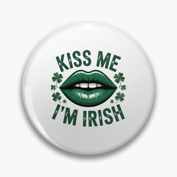 Item preview, KISS ME, I'M IRISH designed and sold by 123ks.